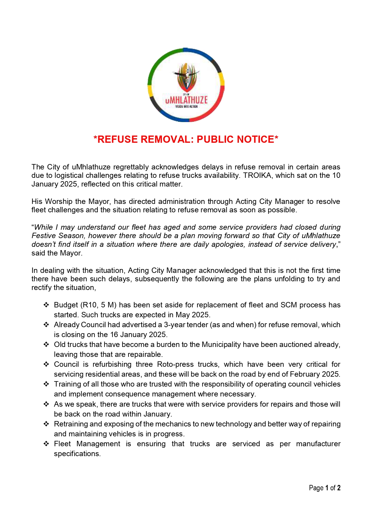 refuse truck public notice 1 page 0001