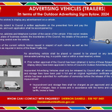 ADVERTISING VEHICLES (TRAILERS)