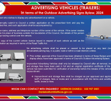 ADVERTISING VEHICLES (TRAILERS)